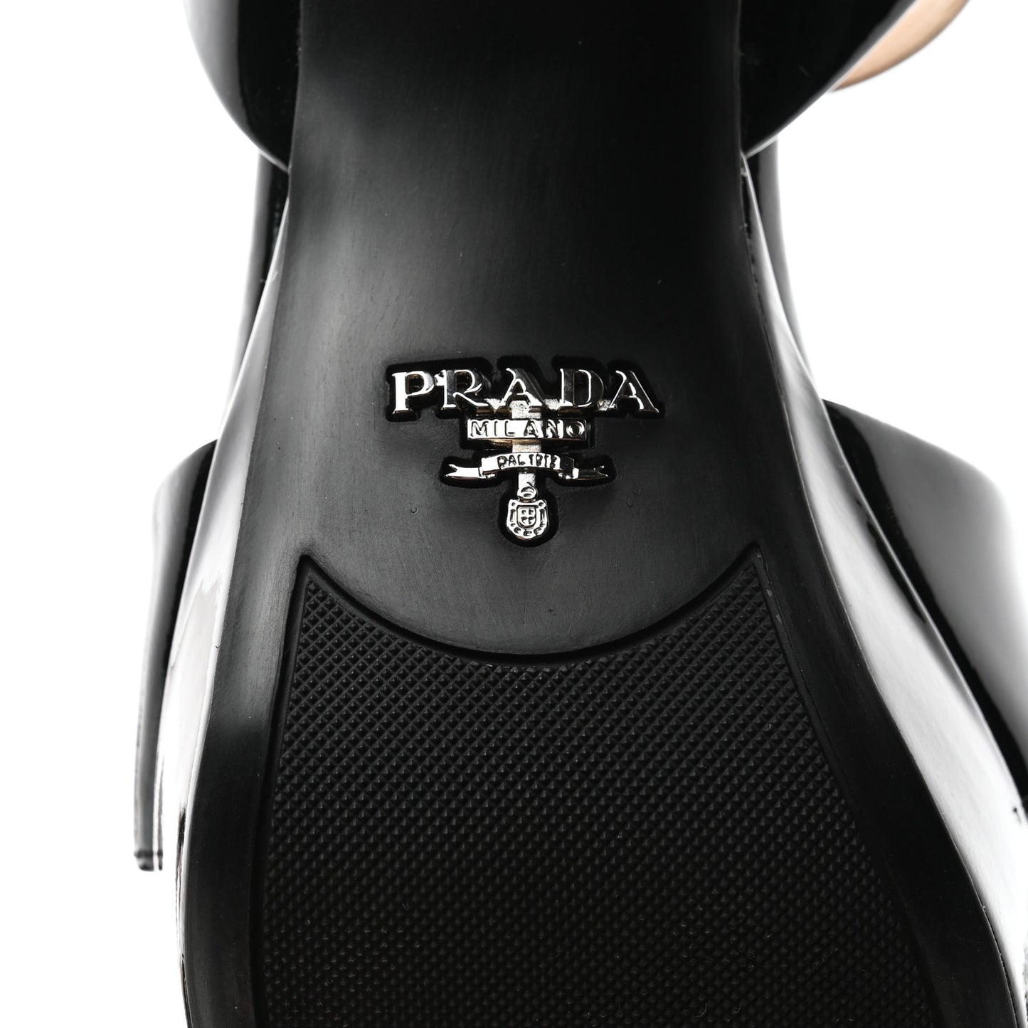 Vernice Crisscross Platform 20/65mm Sandals 35 Black