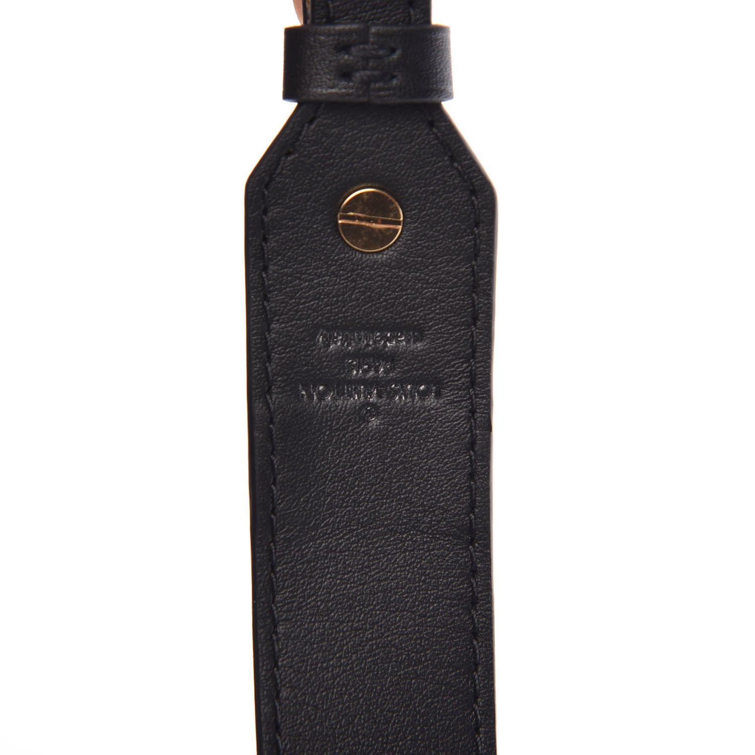 Louis Vuitton Monogram Bandouliere Shoulder Strap XL Black 4 of 6