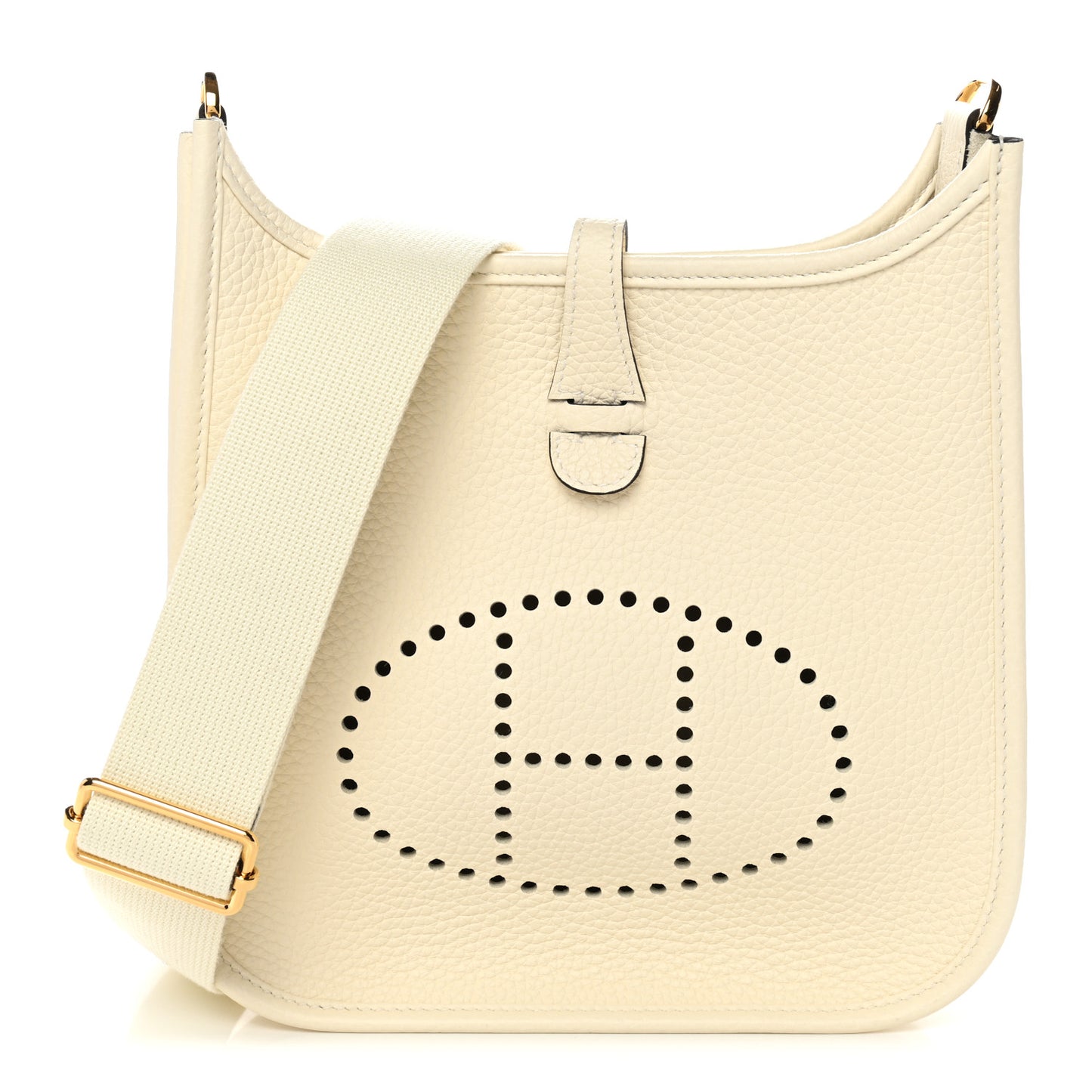 Taurillon Clemence Evelyne 23 Poche III Cream