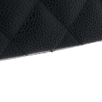 Chanel Caviar Quilted Jumbo Double Flap Black 10 of 13