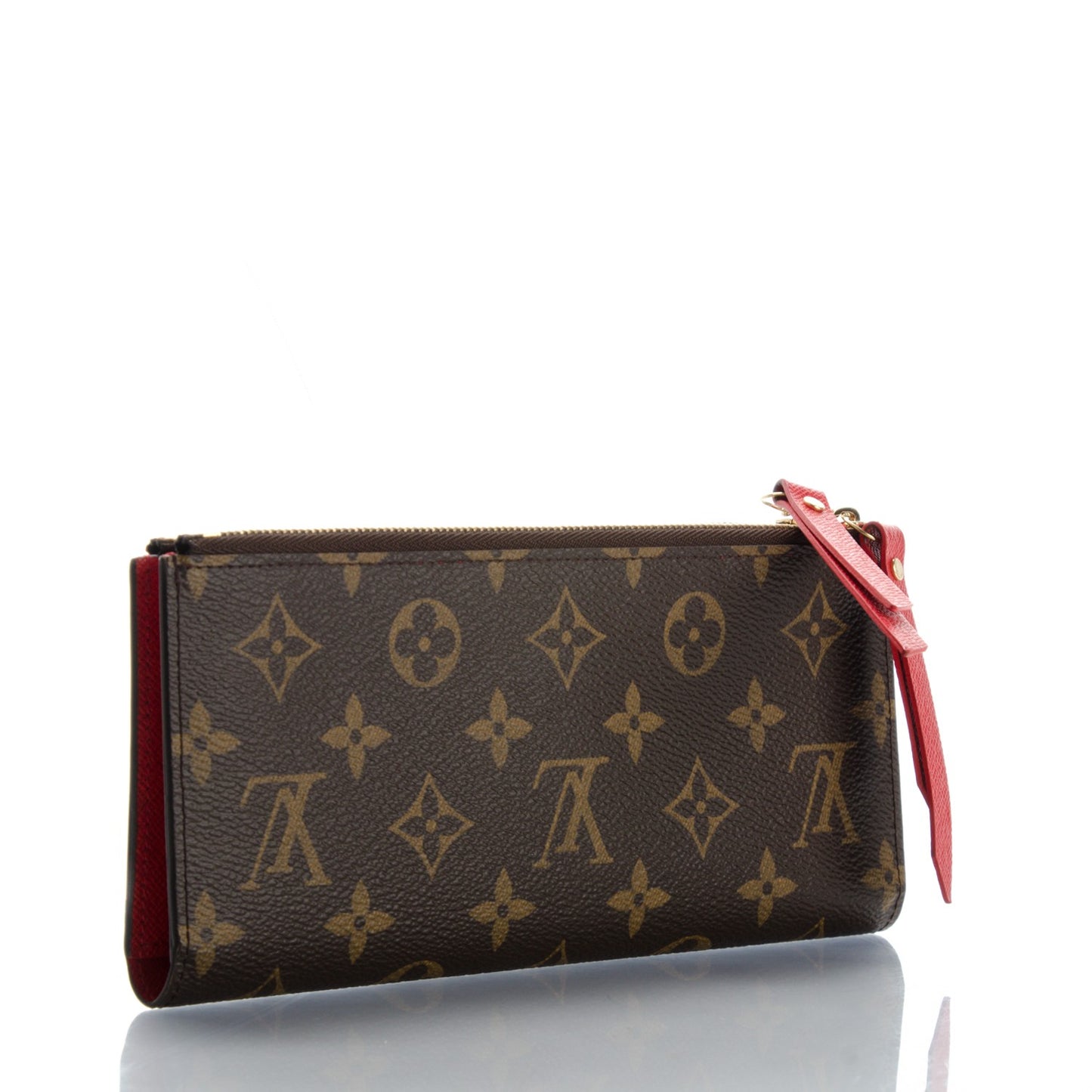 Monogram Adele Wallet Coquelicot