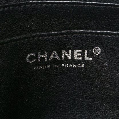 Chanel Caviar Quilted Jumbo Single Flap Bijoux Chain Black 5 of 9