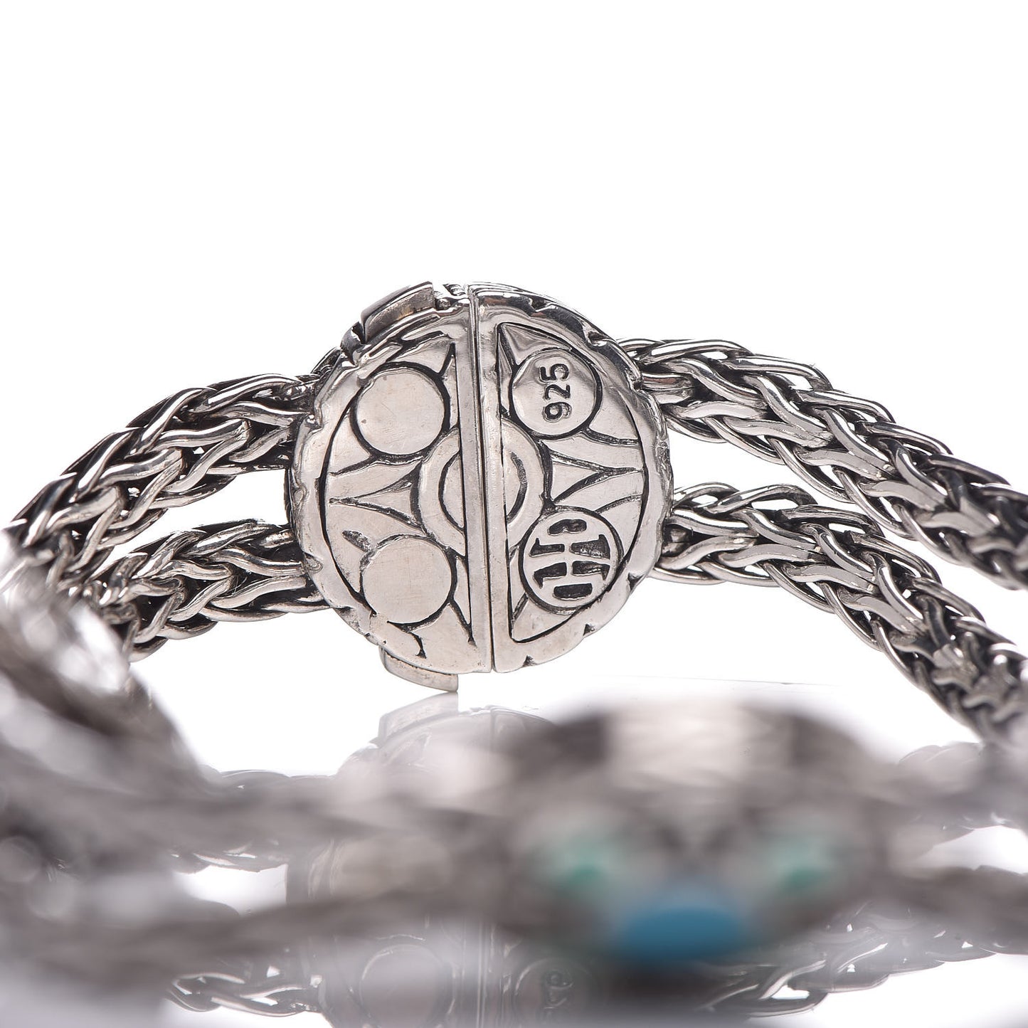 Sterling Silver Enamel Station Bracelet