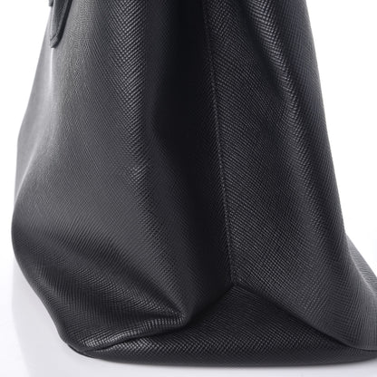 Prada Saffiano Cuir Twin Tote Nero Black 10 of 15