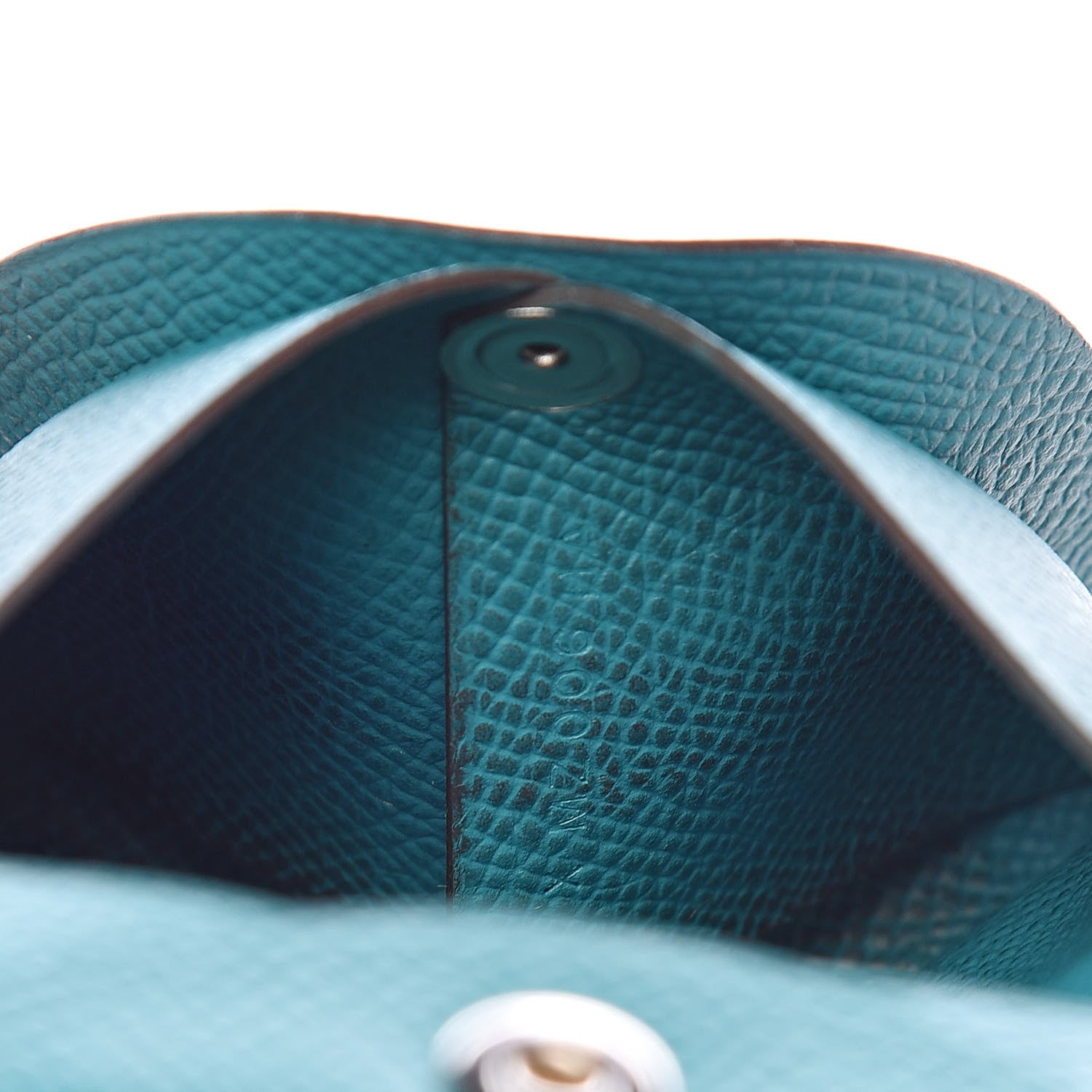 Hermes Epsom Bastia Coin Purse Bleu Paon 6 of 7