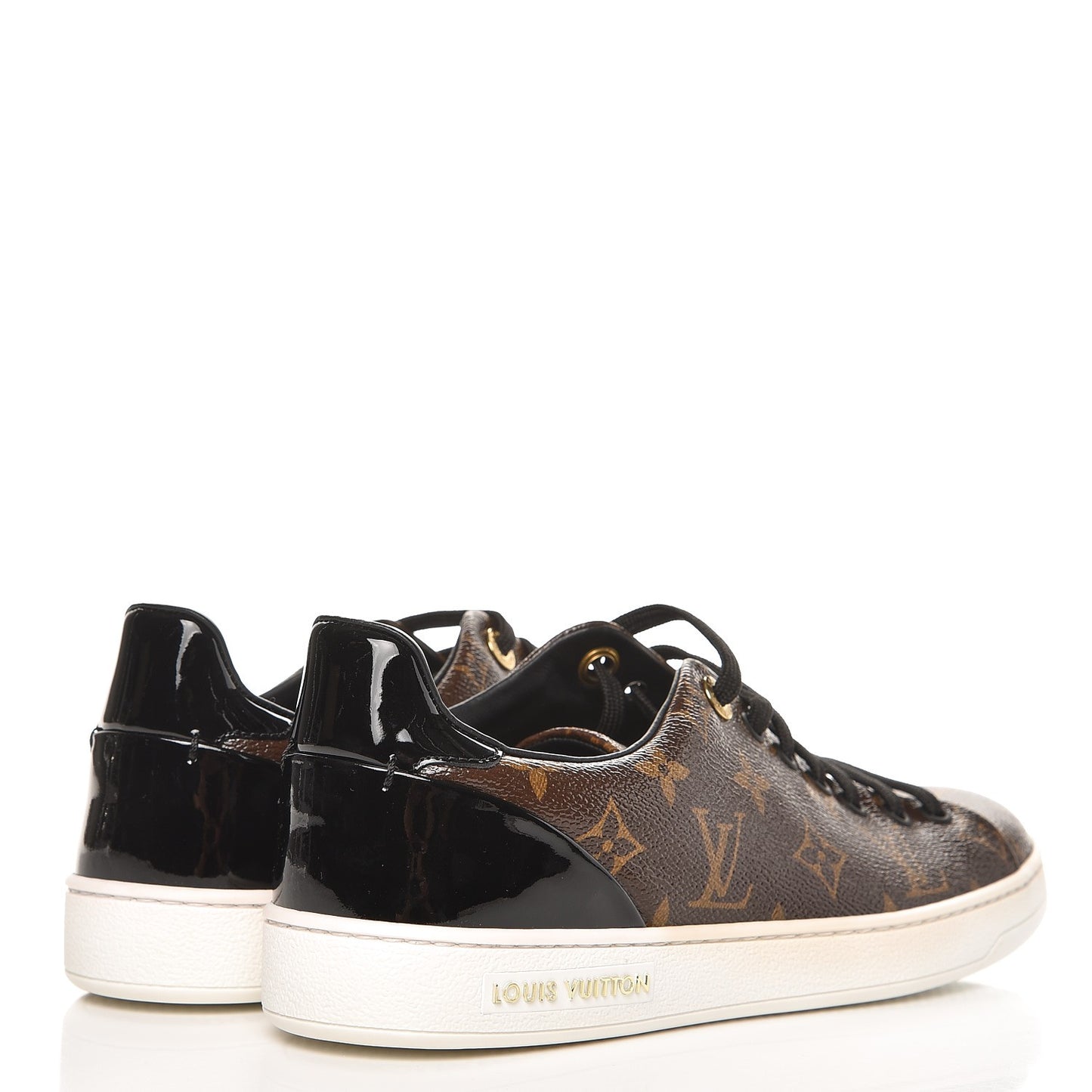 Patent Monogram Frontrow Sneakers 39