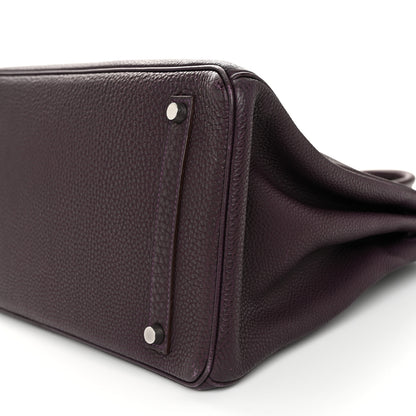 Hermes Togo Birkin 35 Raisin 10 of 21