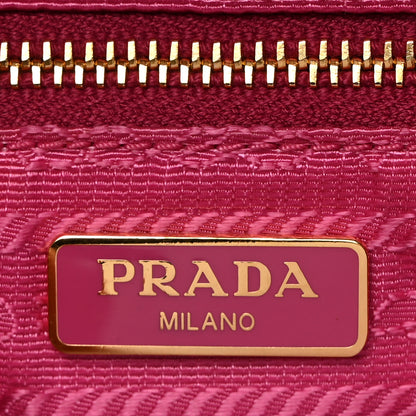 Prada Tessuto Nylon Saffiano Crossbody Bag Ibisco 6 of 12