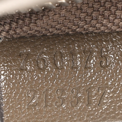 Gucci Sakai Be Green Calfskin Diagonal Stitched Mini Blondie Shoulder Bag Craclet Brown 7 of 10