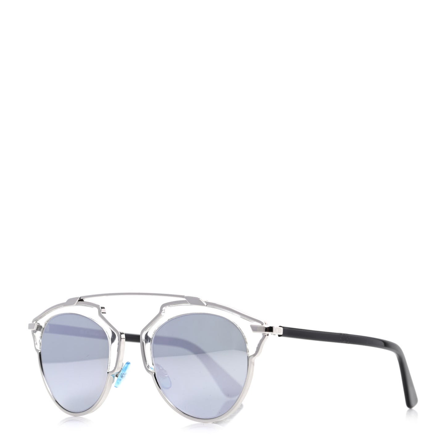 Mirrored So Real Sunglasses Silver