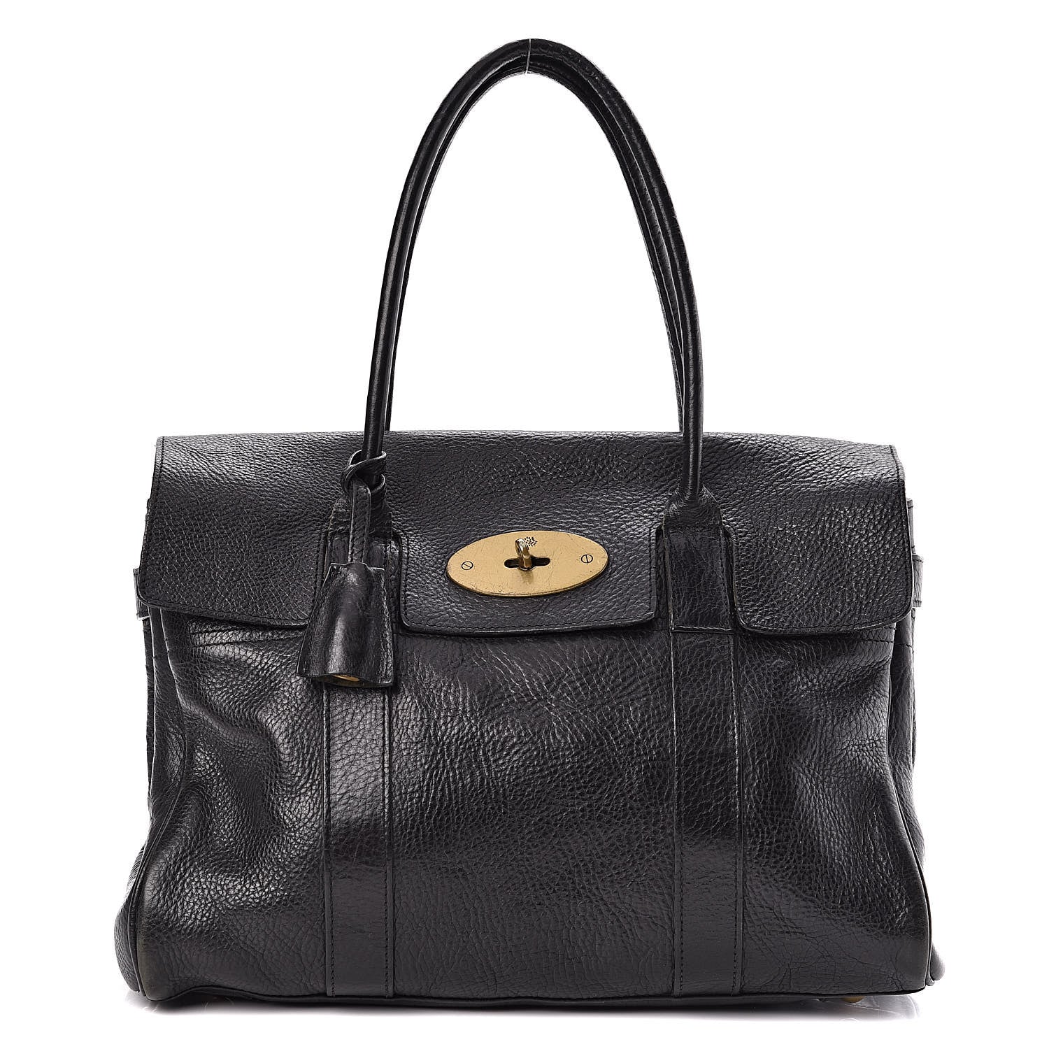 Mulberry Natural Leather Bayswater Black 1 of 15