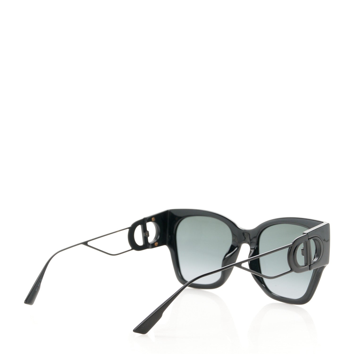 Christian Dior Rectangular 30 Montaigne 1 S2U Sunglasses Black 4 of 8