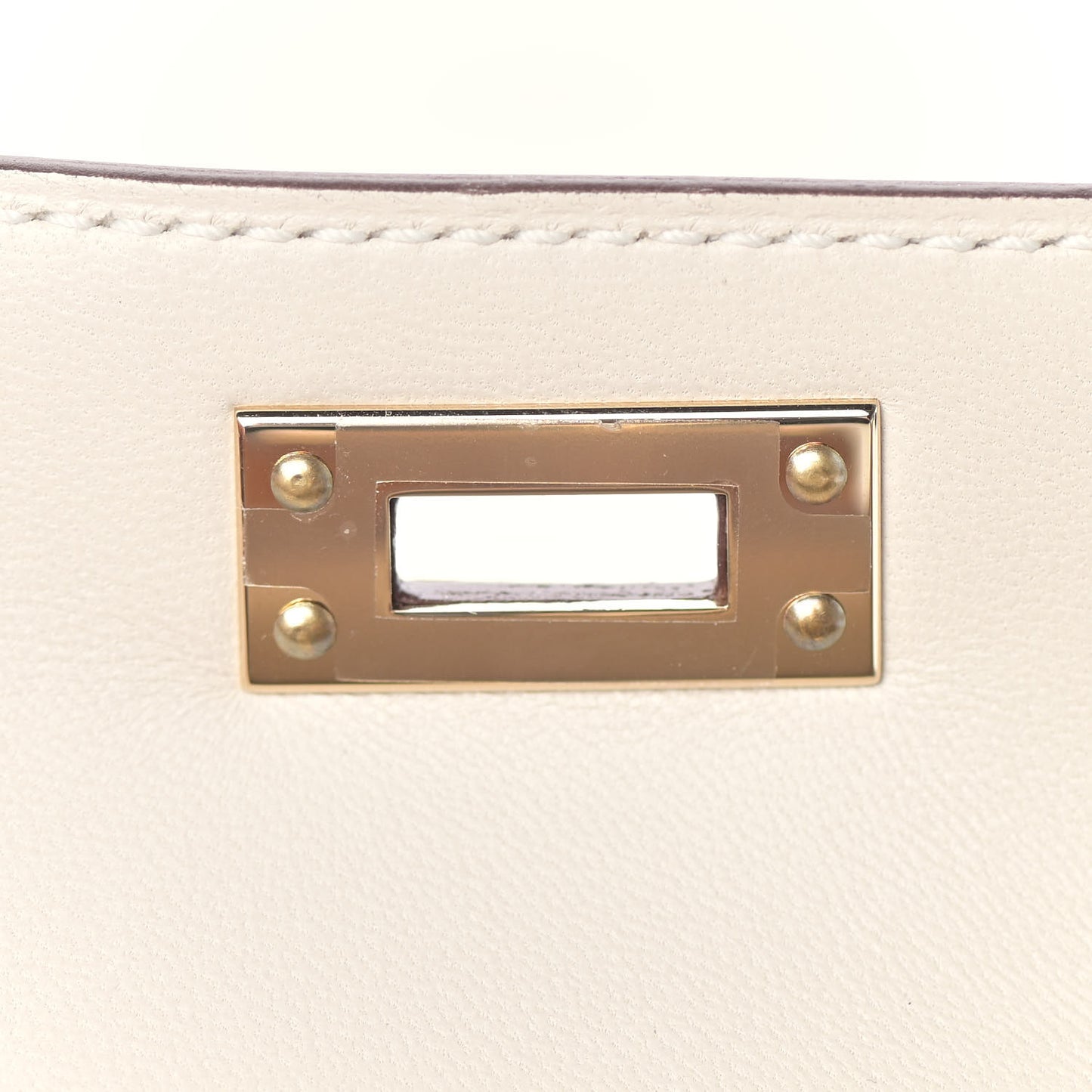 Epsom Mini Horseshoe Kelly Sellier 20 Craie Sesame