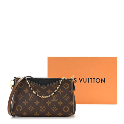 Louis Vuitton Monogram Pallas Clutch Black 11 of 11