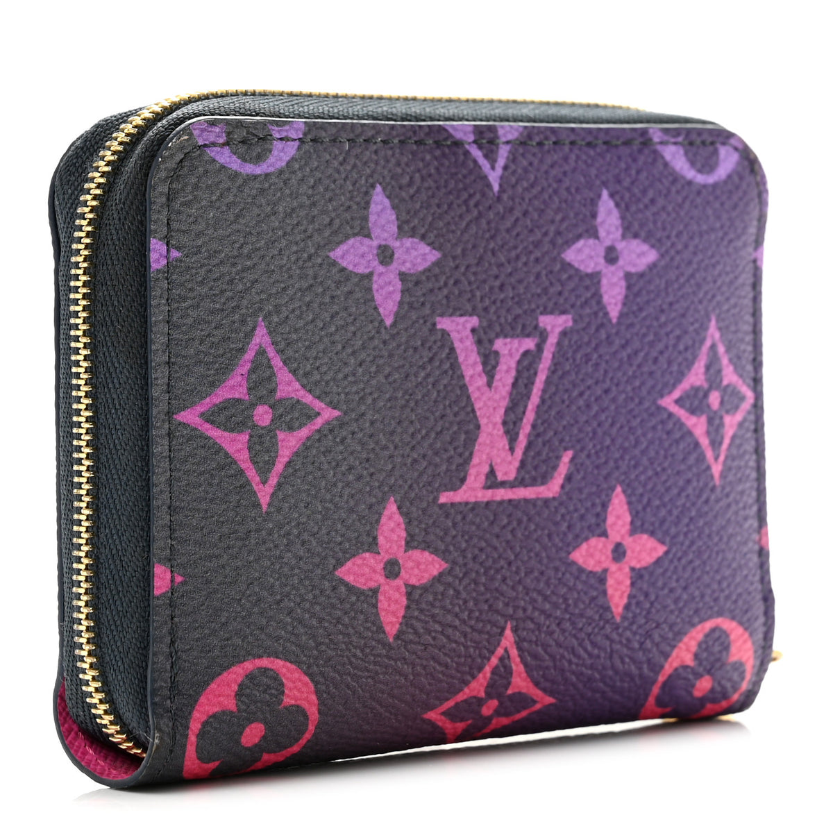 Monogram Giant Spring In The City Zippy Coin Purse Midnight Fuchsia