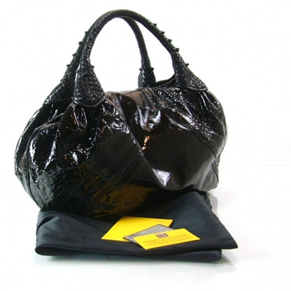 Fendi Crispe Vernice Spy Black 3 of 13
