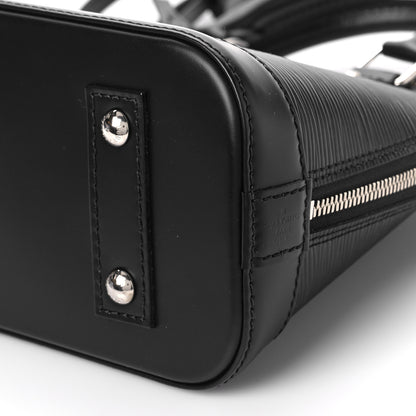 Louis Vuitton Epi Alma BB Black 8 of 9