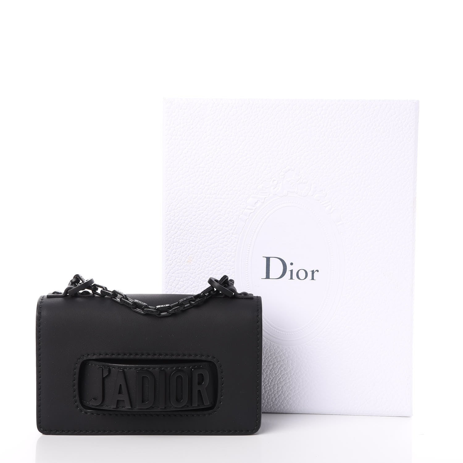 Christian Dior Ultra Matte Calfskin J'Adior Chain Flap Bag Black 12 of 12