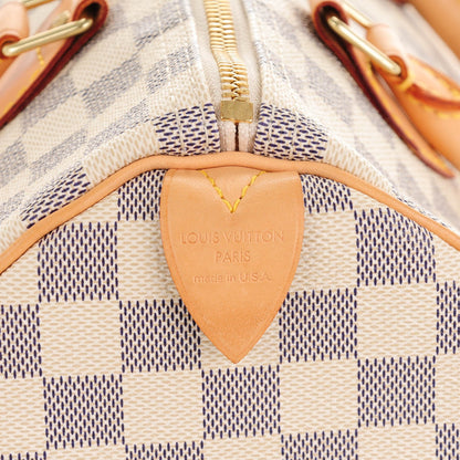 Louis Vuitton Damier Azur Speedy 30 6 of 7