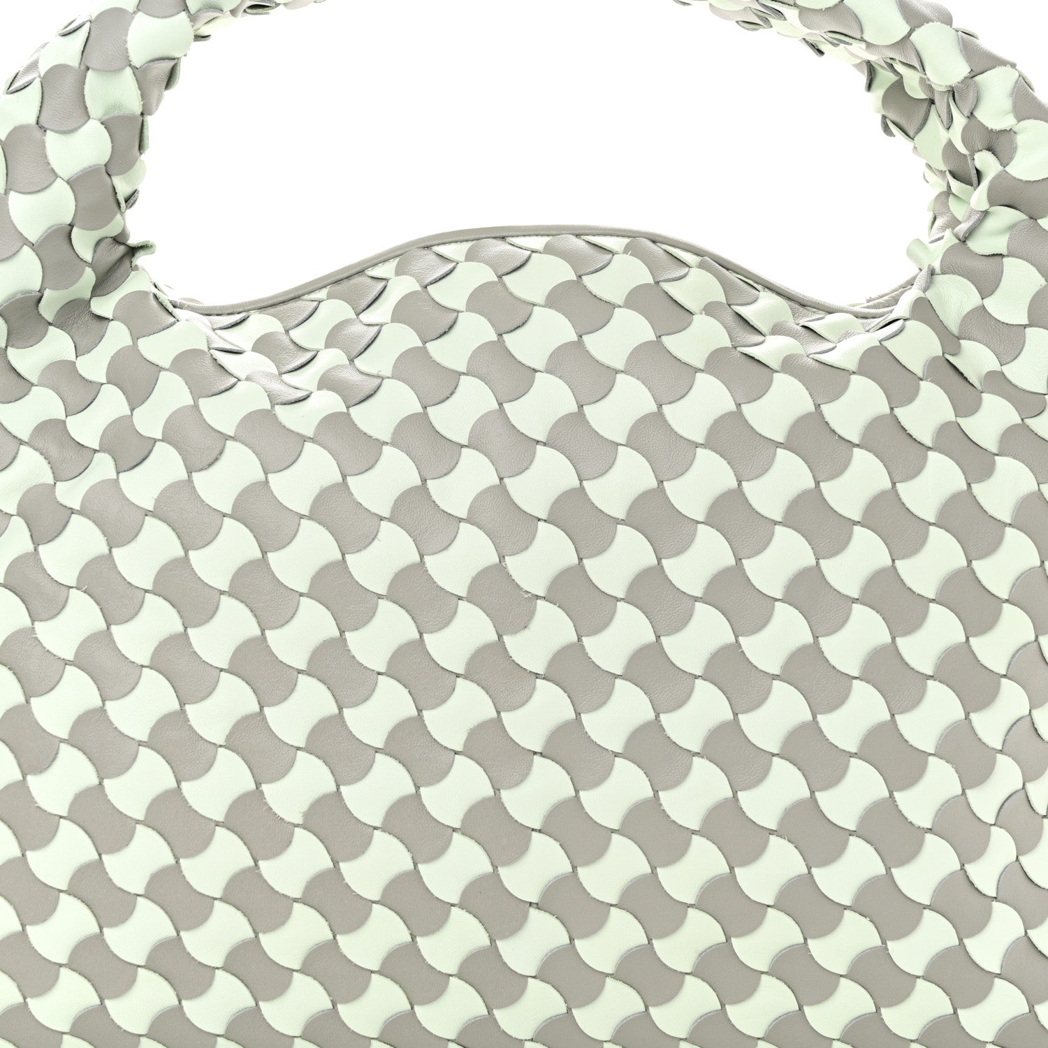 Bottega Veneta Calfskin Intrecciato Small Hop Agate Glacier 8 of 10
