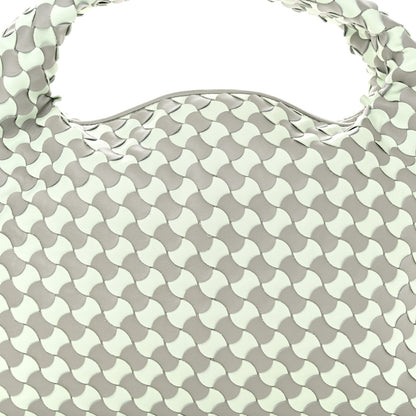 Bottega Veneta Calfskin Intrecciato Small Hop Agate Glacier 8 of 10