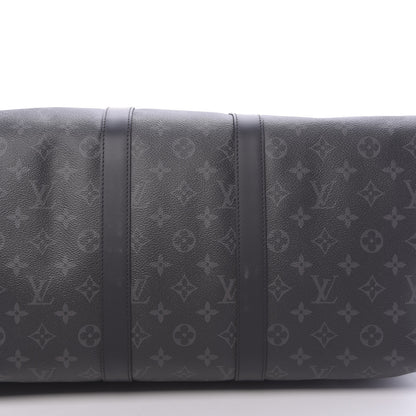 Louis Vuitton Monogram Eclipse Keepall Bandouliere 45 9 of 10