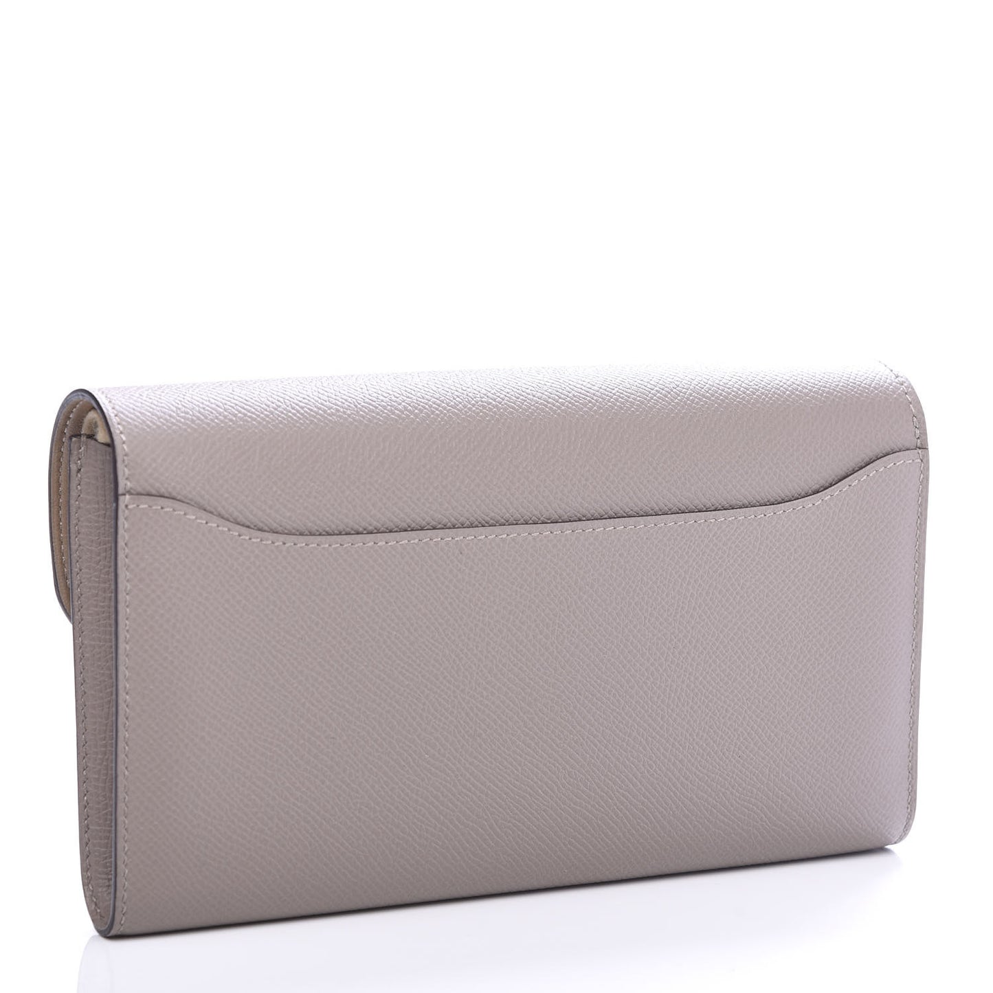 Epsom Constance Long Wallet Gris Asphalte