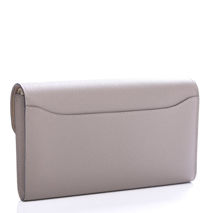 Hermes Epsom Constance Long Wallet Gris Asphalte 3 of 7
