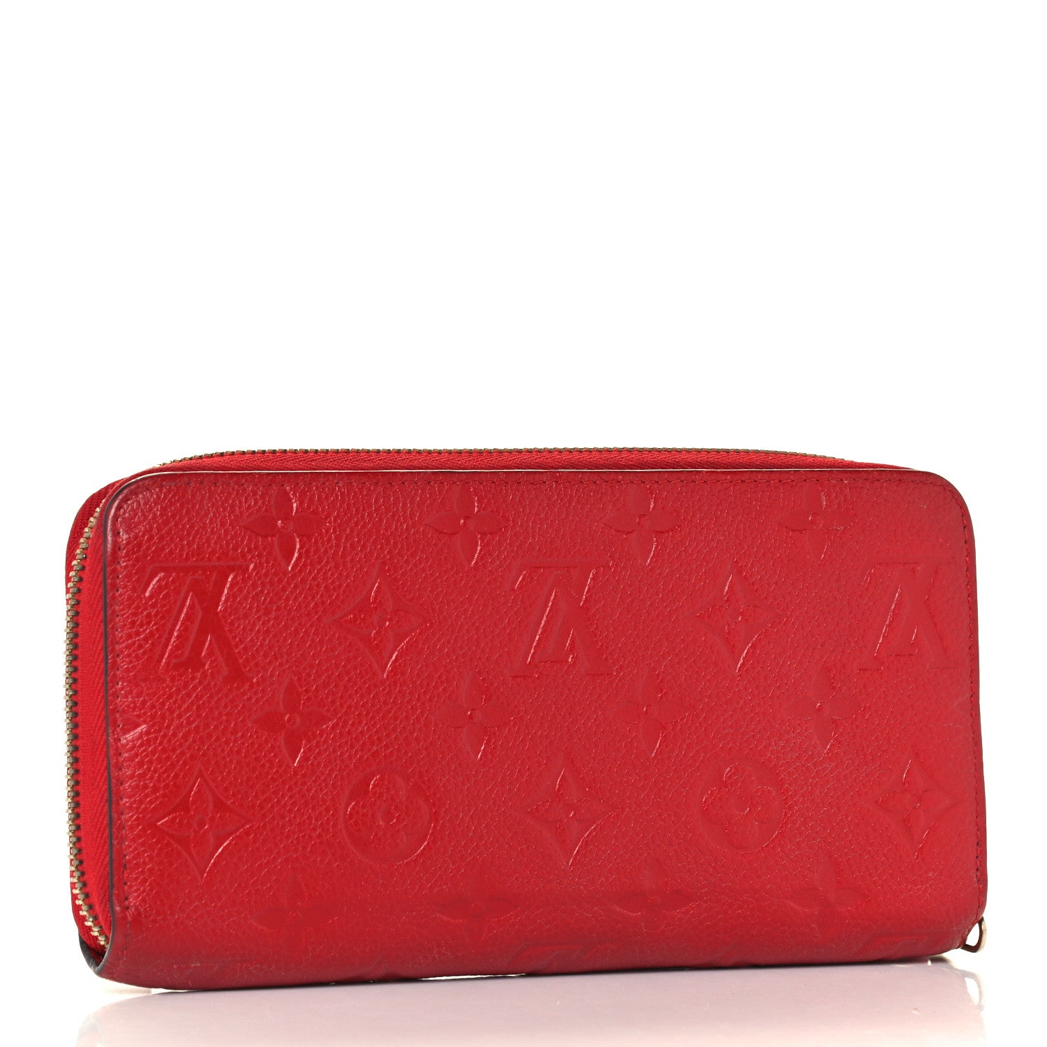 Louis Vuitton Empreinte Zippy Wallet Scarlet 3 of 9