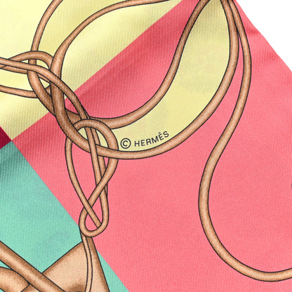 Hermes Silk Coup De Fouet Maxi Twilly 5 of 8