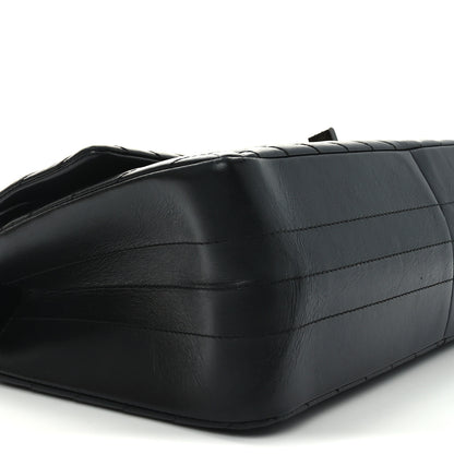 Chanel Aged Calfskin Chevron Quilted 2.55 Reissue 226 So Black 9 of 10