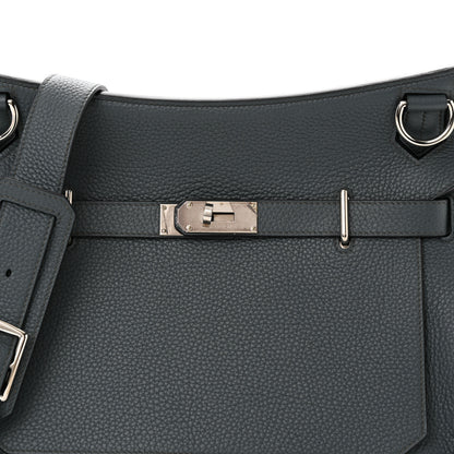 Hermes Taurillon Clemence Jypsiere 31 Bleu Ocean 8 of 11