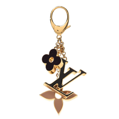 Louis Vuitton Fleur De Monogram Bag Charm Dore 1 of 3