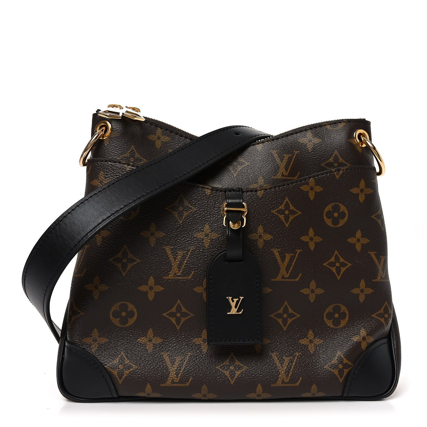 Louis Vuitton Monogram Odeon PM Black 1 of 8