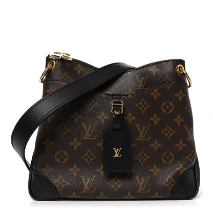 Louis Vuitton Monogram Odeon PM Black 1 of 8