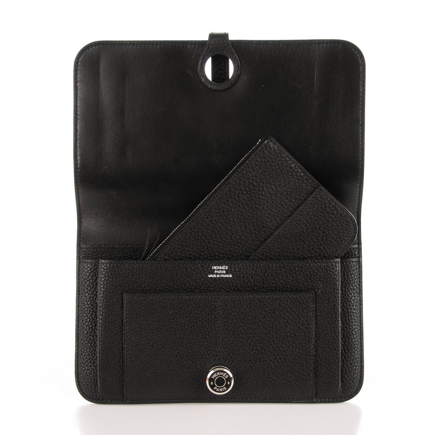 Togo Dogon Duo Wallet Black