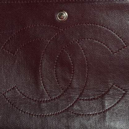 Chanel Lambskin Quilted Maxi Double Flap Black 7 of 9