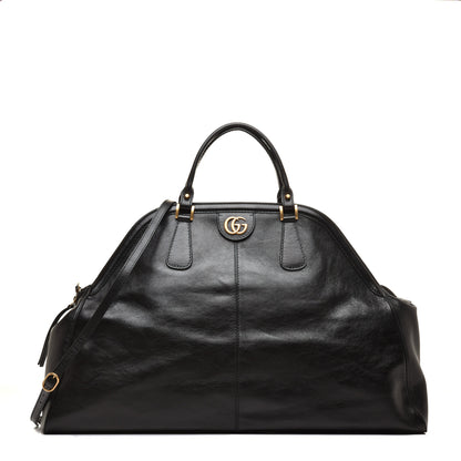 Gucci Calfskin XL Re(Belle) Top Handle Bag Black 1 of 10