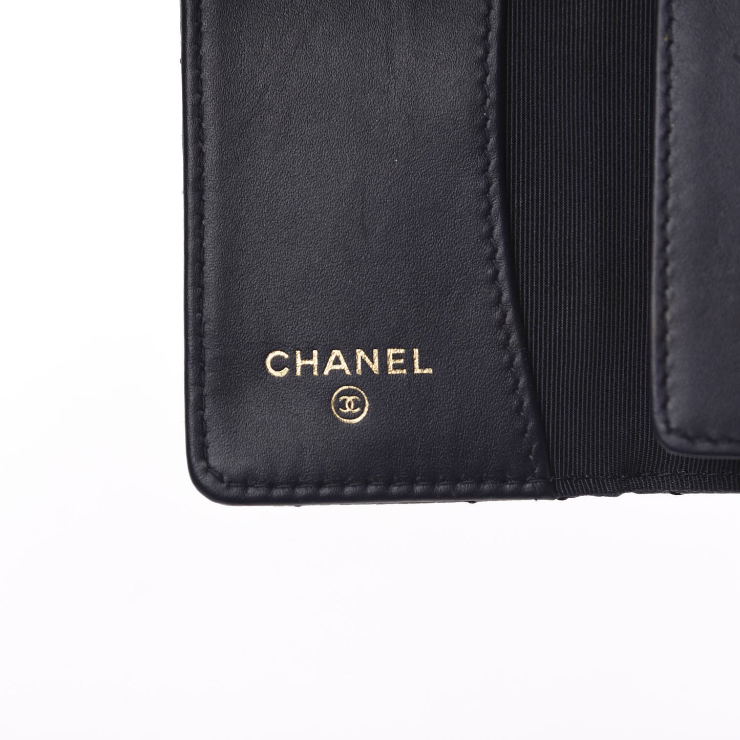 Caviar Quilted 6 Key Holder Blue