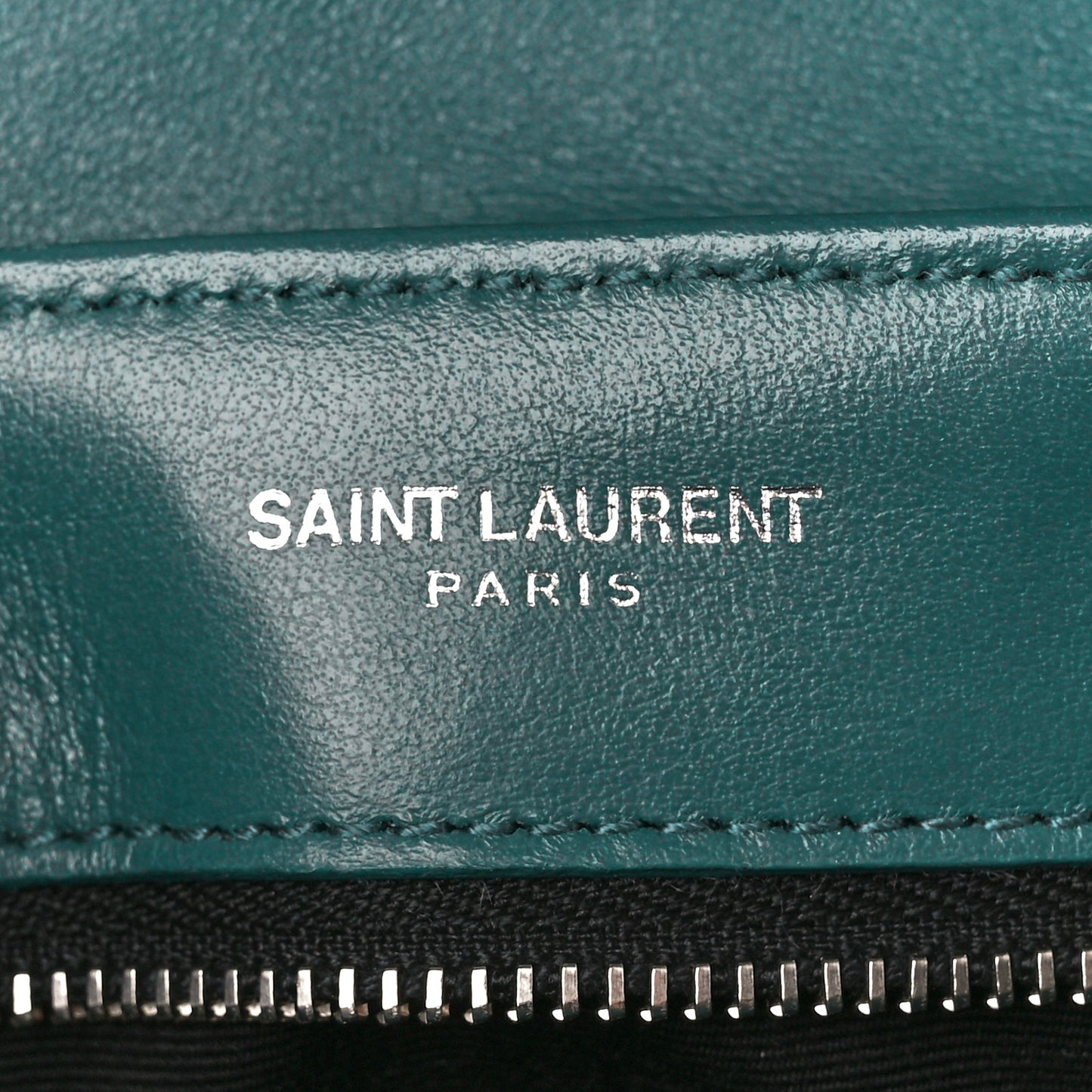 Calfskin Y Quilted Monogram Toy Loulou Satchel Dark Turquoise