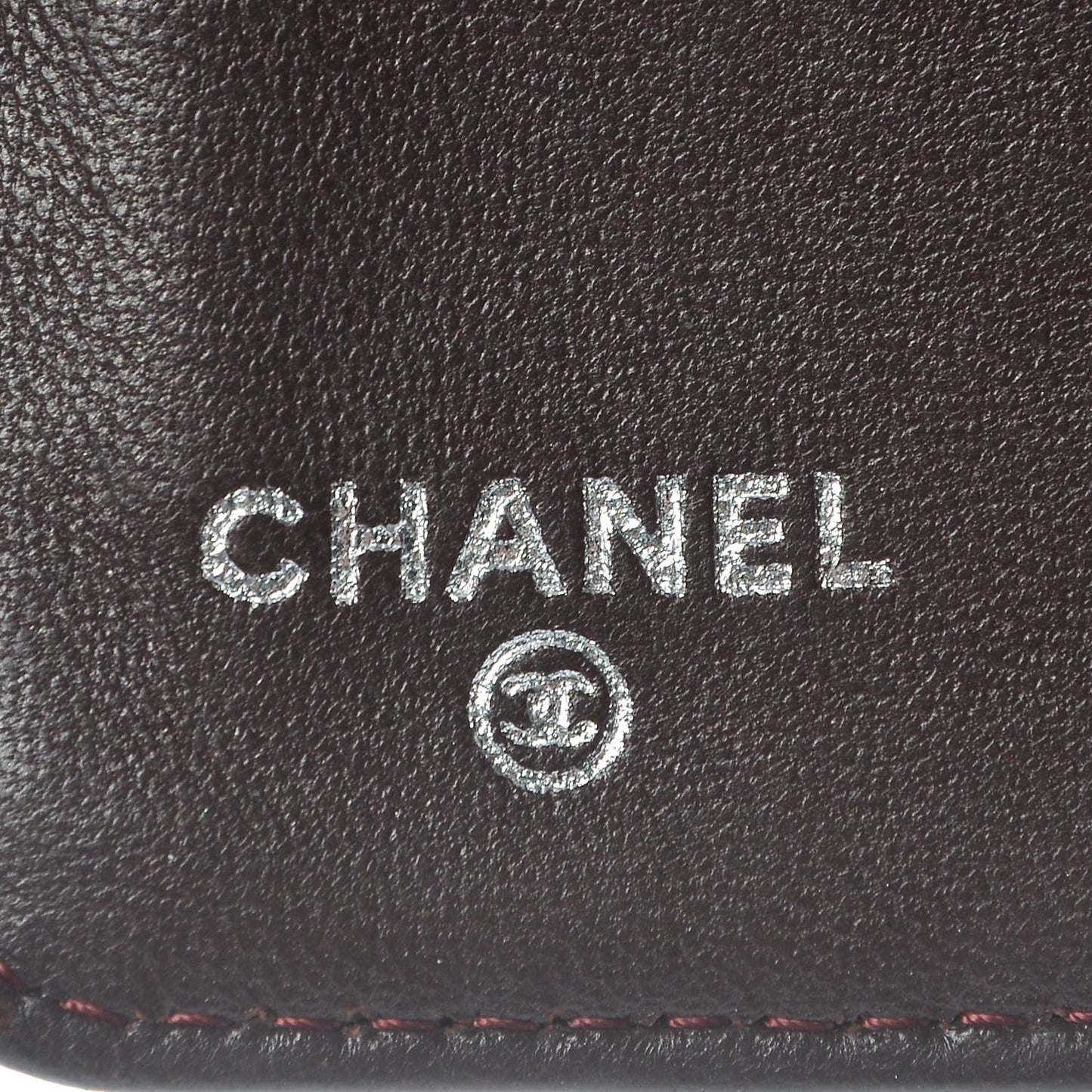 Lambskin Quilted Zipped Pocket Wallet Black