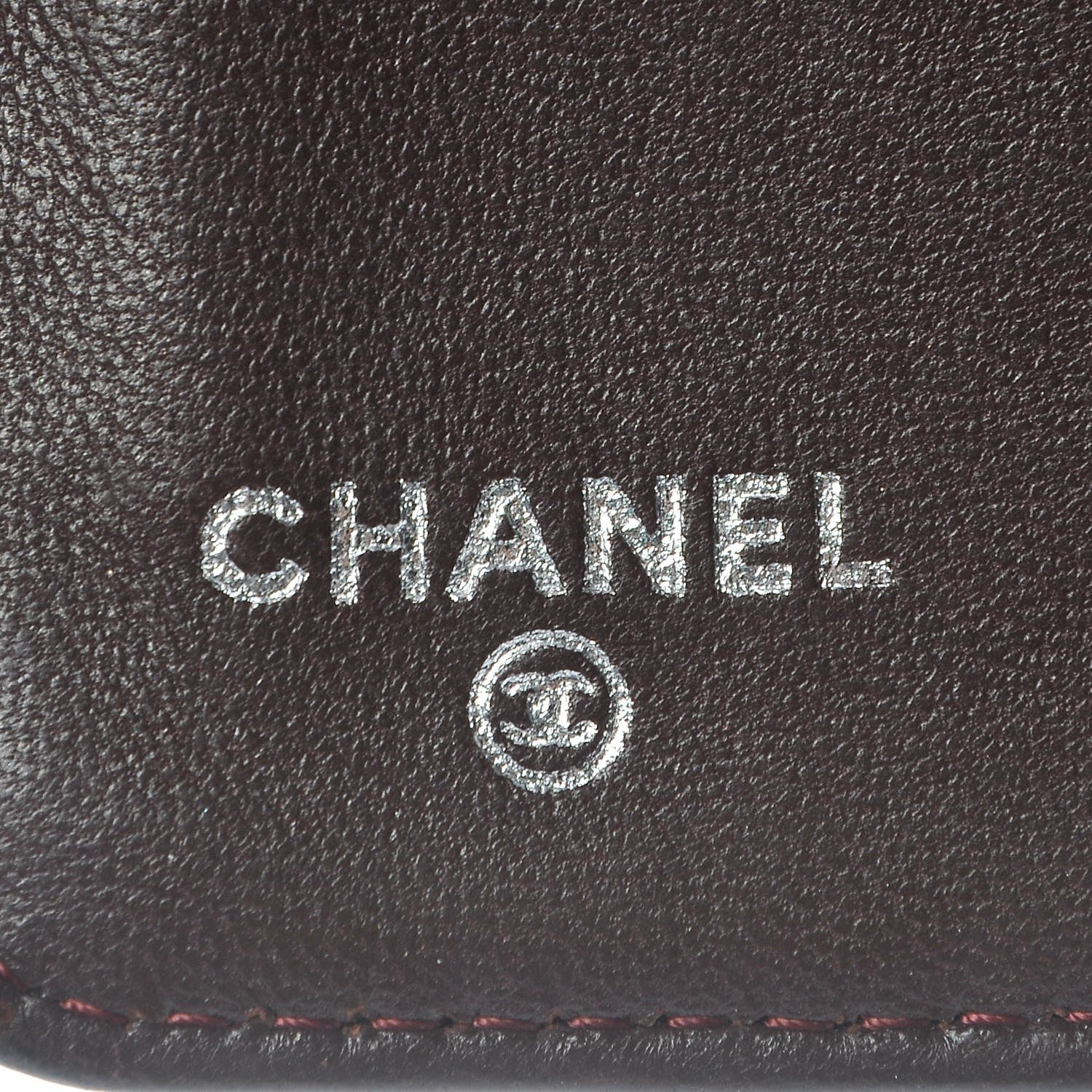 Chanel Lambskin Quilted Zipped Pocket Wallet Black 7 of 11