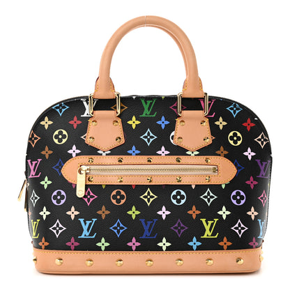 Louis Vuitton Monogram Multicolor Alma Black 1 of 11