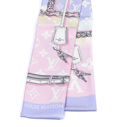 Louis Vuitton Silk Monogram Escale Confidential Bandeau Pink 2 of 3