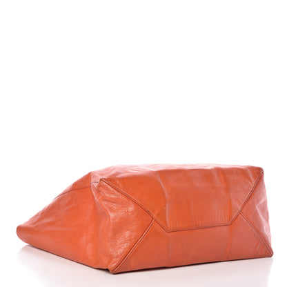 Celine Calfskin Large Horizontal Cabas Phantom Orange 4 of 13