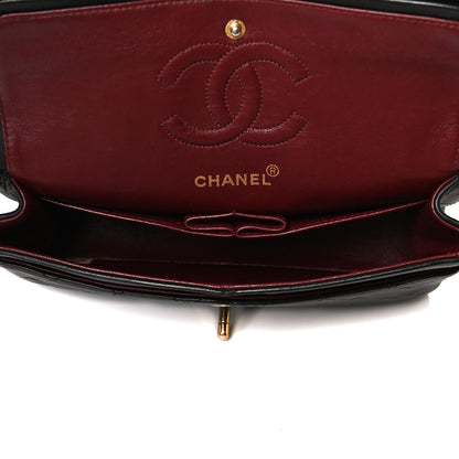 Chanel Lambskin Quilted Small Double Flap Black 4 of 14