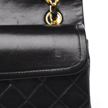 Chanel Lambskin Quilted Small Double Flap Black 14 of 15