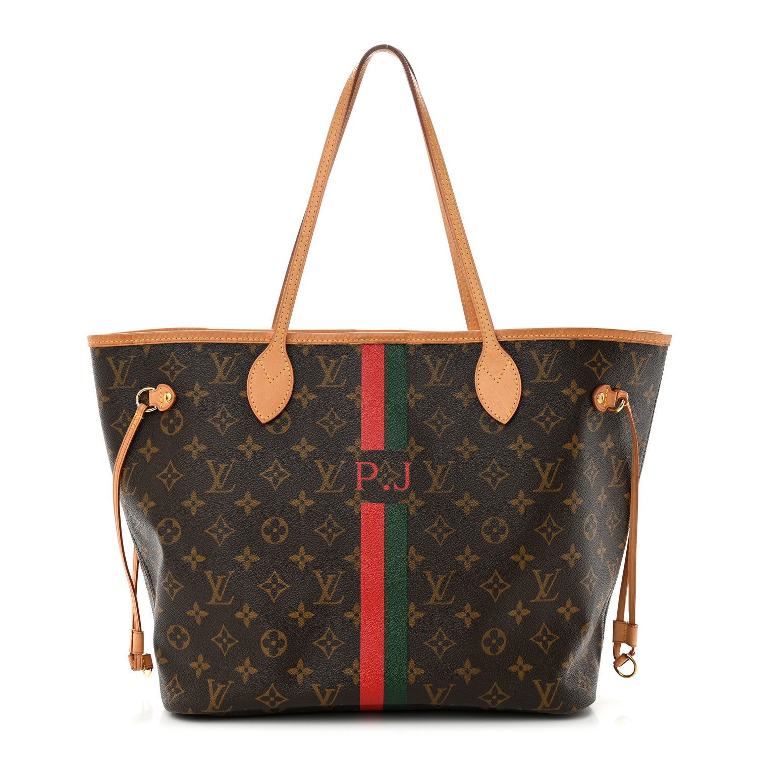 Louis Vuitton Monogram My LV Heritage Neverfull MM 1 of 14