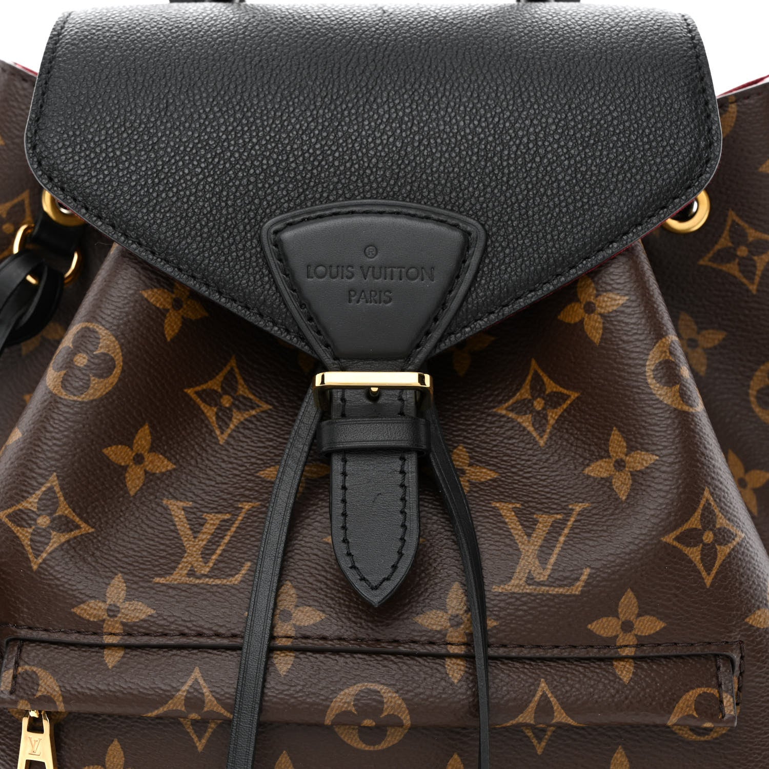 Louis Vuitton Monogram Montsouris PM Black 7 of 11