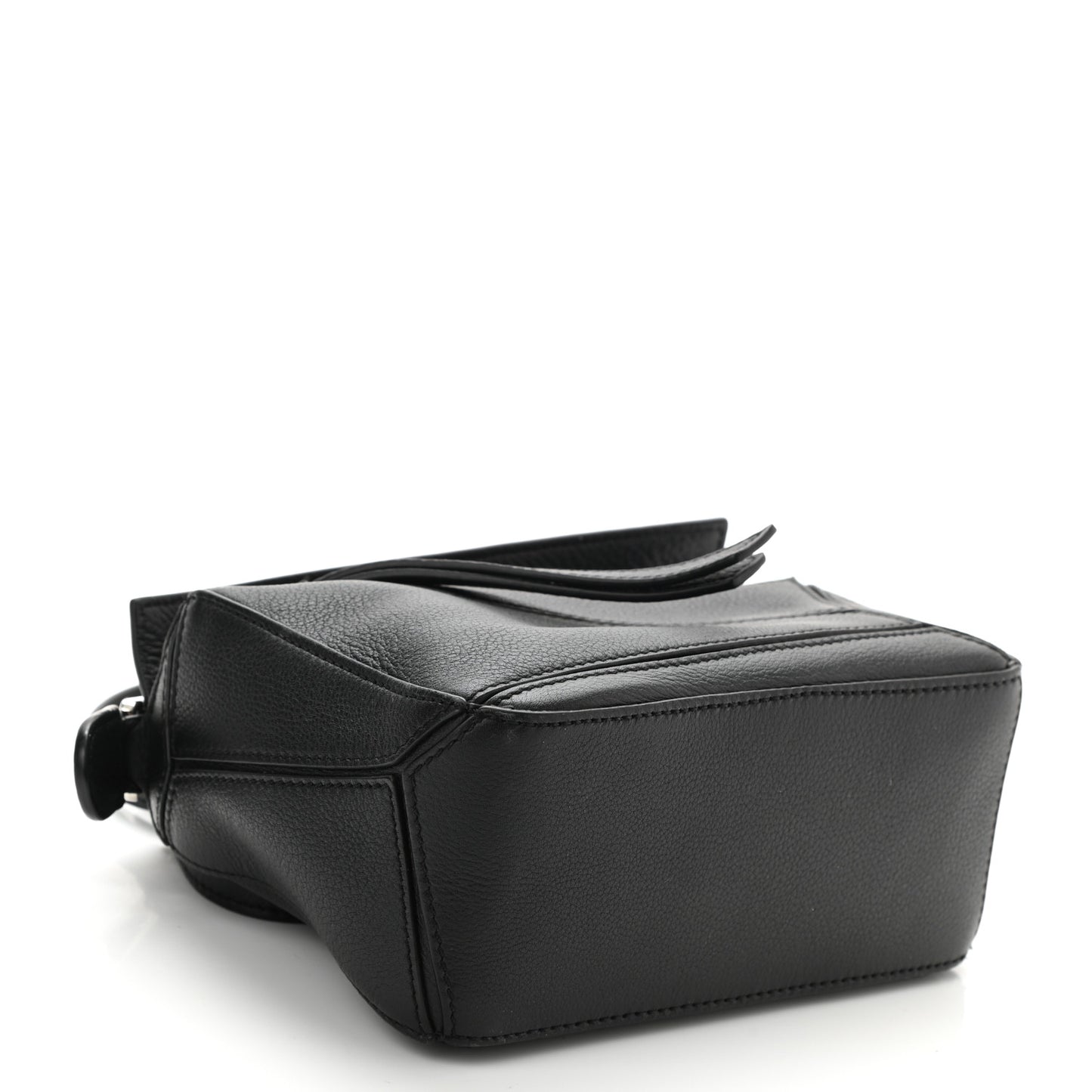 Calfskin Mini Puzzle Bag Black